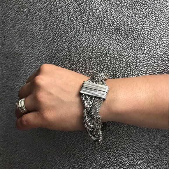 Costume Braided Rope Bracelet w/ Magnet Connection - Picture 2 of 4